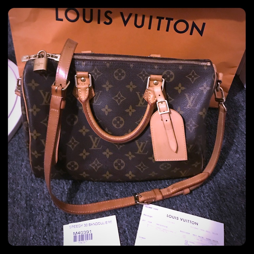 Louis vuitton speedy bandouliere 30